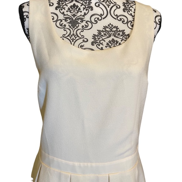 American Eagle, off-white dress w/asymmetrical, 16 - Picture 3 of 8